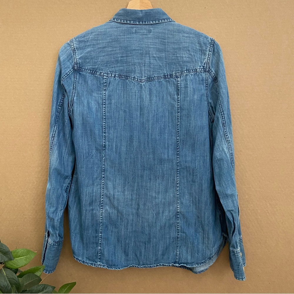 J CREW Denim Button Down - Picture 8 of 11